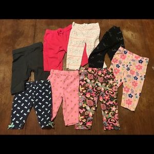 0-3 Months Girl’s Pants Bundle